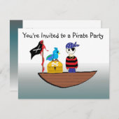 Invitation Vous êtes invité à une Pira... (Devant / Derrière)