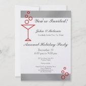 Invitation Vous êtes Invité !Argentée (Devant)