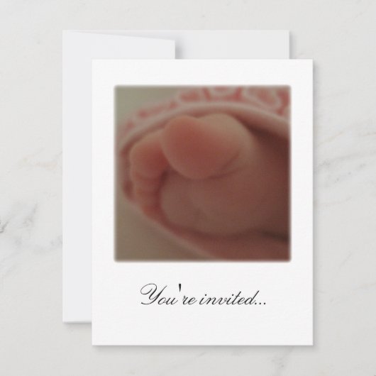 Invitation Vous êtes invité... Baby shower 1 (Devant)