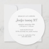 Invitation Vous êtes invité - Disco Ball (Dos)