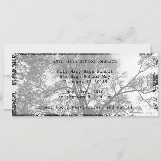 Invitation Vous êtes Invité !Invitation. (Dos)