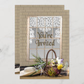 INVITATION VOUS ÊTES INVITÉ - MULTI-BUT - JARDIN/FENÊTRE (Devant / Derrière)