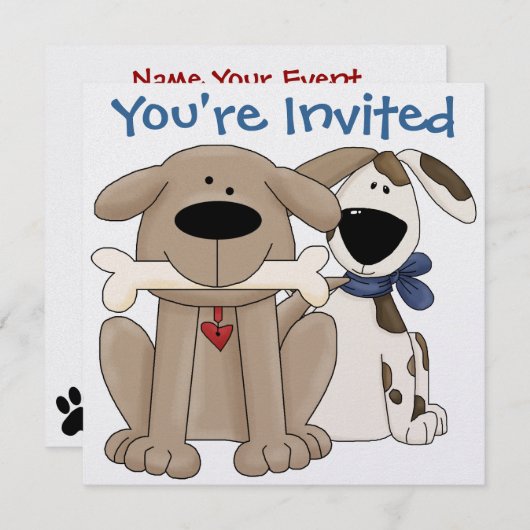 Invitation Vous êtes invité ! par SRF (Devant / Derrière)