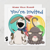 Invitation Vous êtes invité ! par SRF (Devant / Derrière)