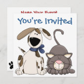 Invitation Vous êtes invité ! par SRF (Devant / Derrière)