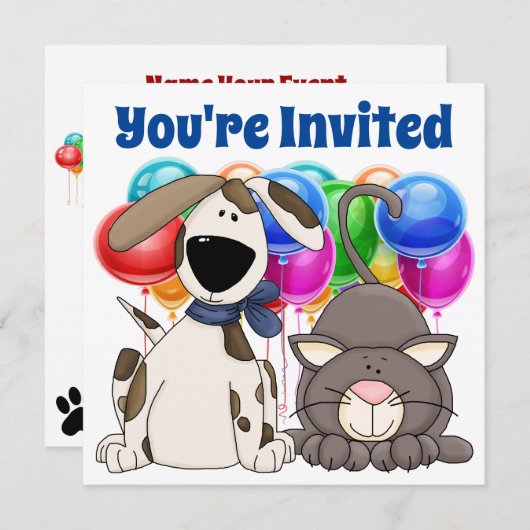 Invitation Vous êtes invité ! par SRF (Devant / Derrière)