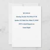 Invitation Vous êtes Invité Rouge (Dos)