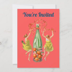 Invitation Vous êtes Invité Rouge
