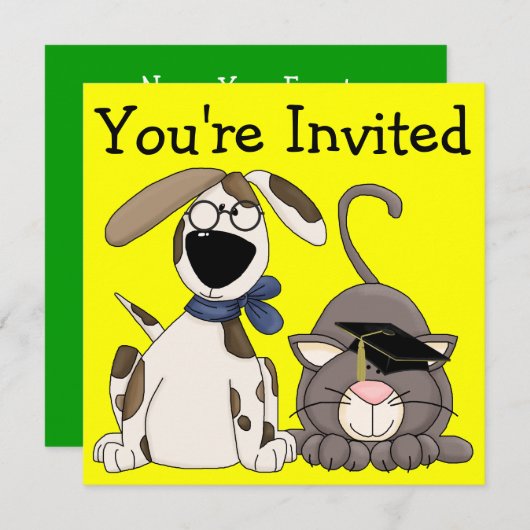 Invitation Vous êtes Invité ! SRF (Devant / Derrière)