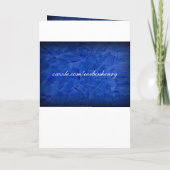 Invitation Vous êtes Invité ! Stucco Bleu Dramatique (Dos)