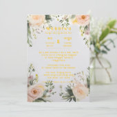 Invitation Vous êtes invité : Une célébration de l'amour (Debout devant)