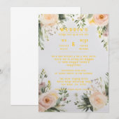 Invitation Vous êtes invité : Une célébration de l'amour (Devant / Derrière)