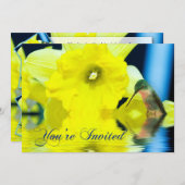 Invitation Vous êtes invité - Votre choix d'événement (Devant / Derrière)