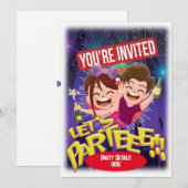 Invitation Vous êtes invités ! (Devant / Derrière)