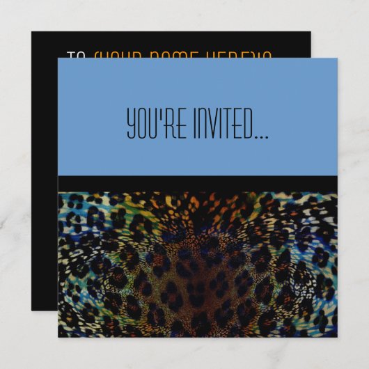 Invitation Vous êtes invités (Devant / Derrière)