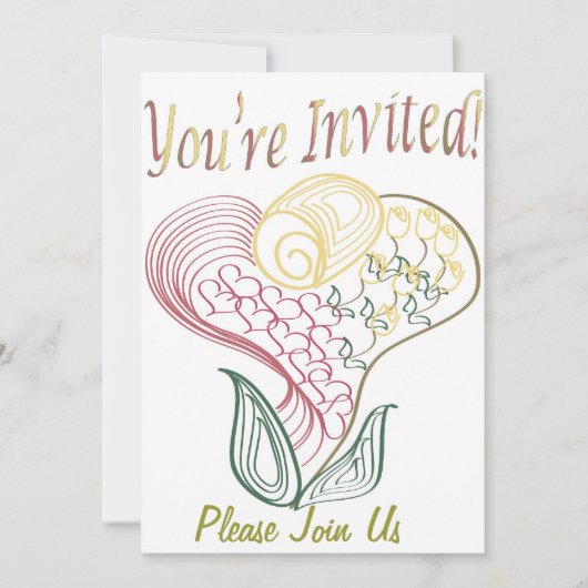 Invitation Vous êtes invités ! (Devant)