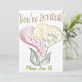 Invitation Vous êtes invités ! (Debout devant)