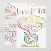 Invitation Vous êtes invités ! (Devant / Derrière)