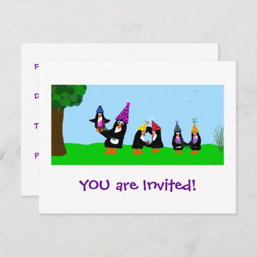 Invitation VOUS êtes invités ! (Devant / Derrière)