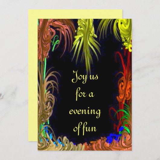 Invitation Vous êtes invités_ (Devant / Derrière)