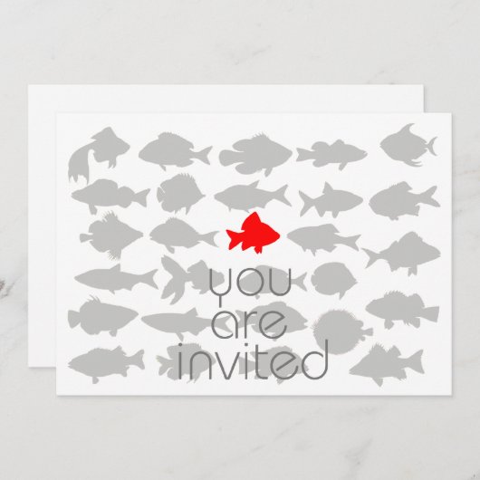 Invitation Vous êtes invités (Devant / Derrière)