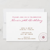 Invitation Vous êtes invités (Dos)
