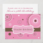 Invitation Vous êtes invités (Devant / Derrière)