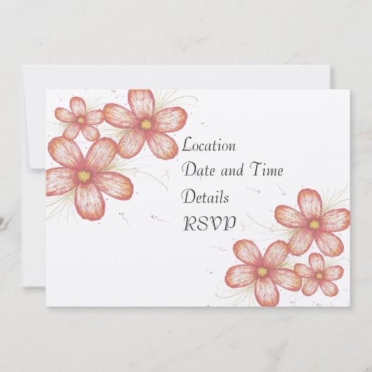 Invitation Vous êtes invités (Dos)