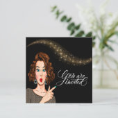 Invitation Vous êtes invités (Debout devant)