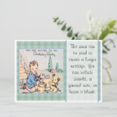 Invitation Vous êtes invités à ma fête d'anniversaire (Debout devant)