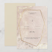 Invitation Vous êtes invités au mariage de (Devant / Derrière)