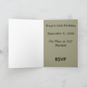 Invitation - vous êtes invités comportant le (Intérieur)