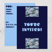 Invitation Vous êtes invités !-Invitation Camo Look (Devant / Derrière)