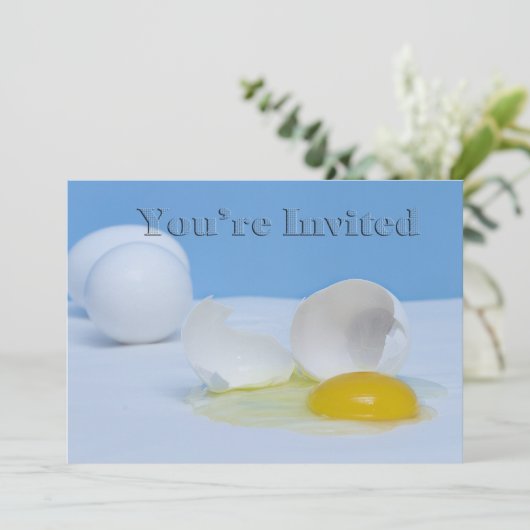 Invitation Vous êtes invités - Nourriture multi-usage/Petit d (Debout devant)