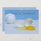 Invitation Vous êtes invités - Nourriture multi-usage/Petit d (Devant / Derrière)