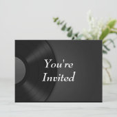 Invitation Vous êtes invités - Vinyle (Debout devant)