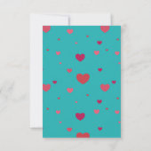 Invitation Vous êtes la Saint Valentin Berry Sweet (Dos)
