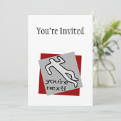 Invitation Vous êtes le prochain aperçu de la chaîne (Debout devant)