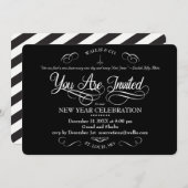 Invitation Vous êtes les rouleaux invités (Devant / Derrière)