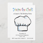 Invitation Vous êtes l'invitation du Chef (Devant / Derrière)