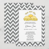 Invitation Vous Êtes Mon Baby shower Neutre Sunshine (Devant / Derrière)