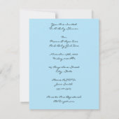 Invitation Vous êtes oiseau invité en collage d'abrégé sur (Dos)