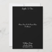 Invitation Vous henné Islam Nikah arabe Walima Mariage musulm (Dos)