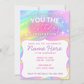 Invitation Vous l'invitation d'anniversaire (Devant)
