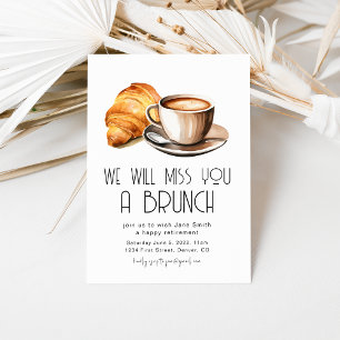 Invitation Vous Manquerez Un Brunch Retraite