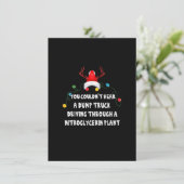 Invitation Vous n'auriez pas entendu un camion à ordures cond (Debout devant)