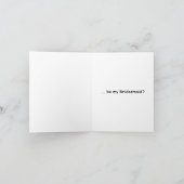 Invitation Vous serez ma demoiselle d'honneur (Intérieur)