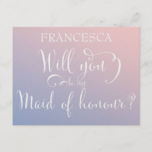 Invitation Vous serez ma domestique de conte de fées d'Ombre