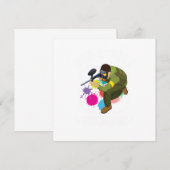 Invitation Vous sommeillez, vous vous meurtrissez, cadeau de  (Devant / Derrière)