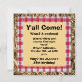 Invitation Vous venez événement informel (Devant)